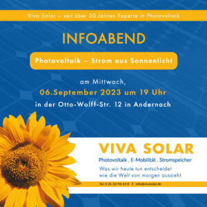 Infoabend Viva Solar
